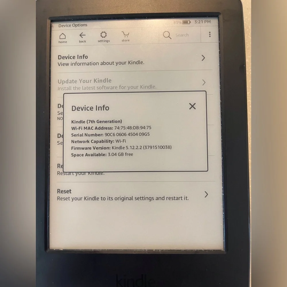 Kindle 7th Generation